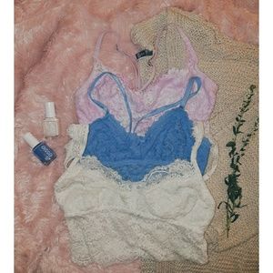 XS bralette bundle